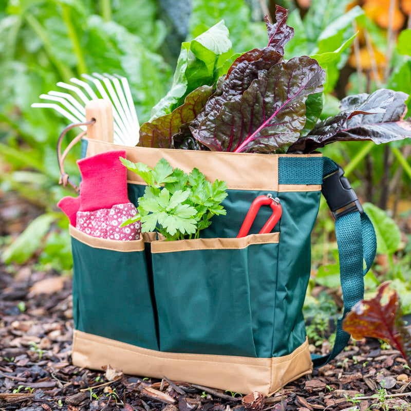 Garden Tool Bag (tanandGreen)