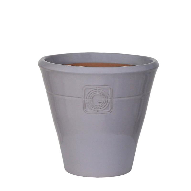 Grey Frostproof Clay Plant Pot - W34 X H31cm
